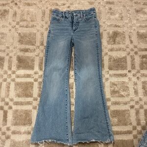 American Eagle Outfitters Light Blue Flare Jeans